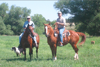 Doug & Alan Horseback